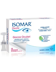 Isomar Occhi Rossi Monodose 15x0,5ml