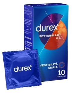 Durex Settebello Vestibilità Ampia XL 10 Preservativi 2