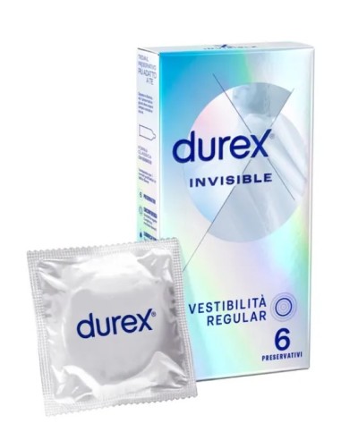 Durex Invisible Profilattico 6 Pezzi
