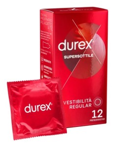 Durex Supersottile Profilattico 12 Pezzi