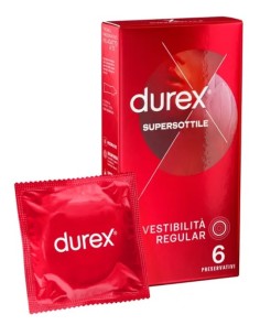 Durex Supersottile Profilattico 6 Pezzi