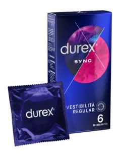 Durex Sync Profilattici 6 Pezzi