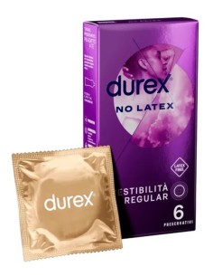 Durex No Latex Profilattico 6 Pezzi