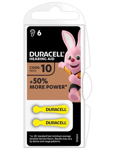 Duracell Easy Tab Batterie Apparecchio Acustico...