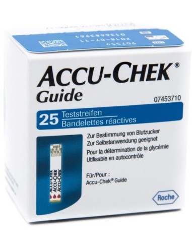 Accu-Chek Guide 25 Strips Reattive