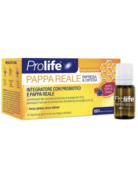 Prolife Pappa Reale 10 Flaconcini 8ml