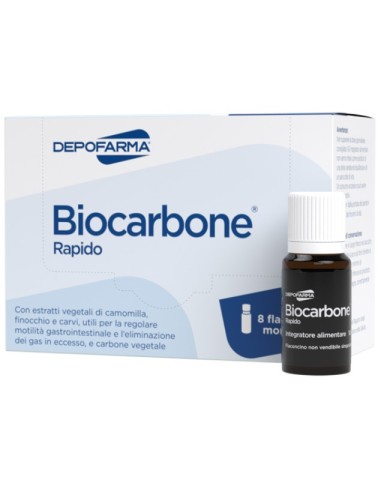 Biocarbone Rapido 8 Flaconcini