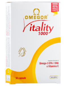 Omegor Vitality 1000 30 Capsule Molli