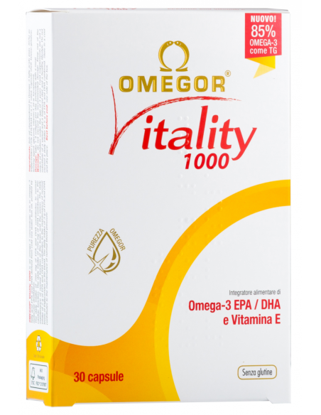Omegor Vitality 1000 30 Capsule Molli