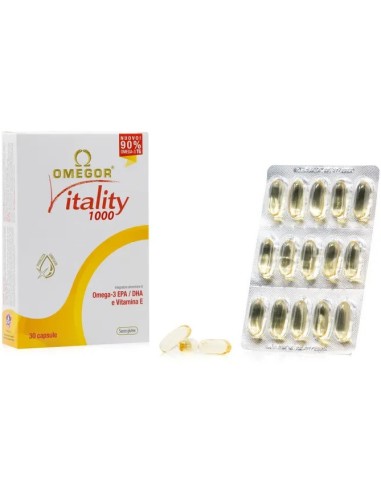 Omegor Vitality 1000 30 Capsule Molli