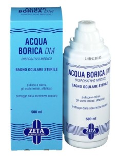 Acqua Borica Bagno Oculare Sterile 500ml