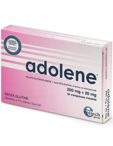 Adolene 200mg+20mg 30 Compresse