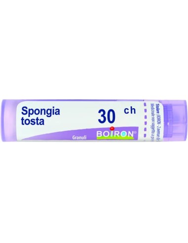 Boiron Spongia Tosta Granuli 30Ch Tubo 4g