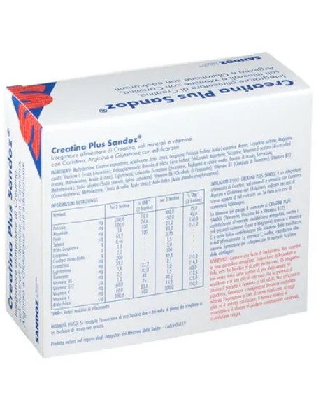 Creatina Plus Sandoz 20 Bustine