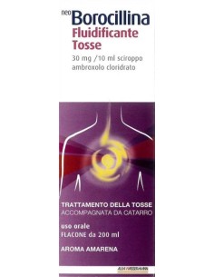 Neoborocillina Fluidificante Tosse Sciroppo Flacone 200ml...