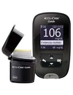 Kit Glucometro Accu-Chek Guide MG/DL + Pungidito Fastclix