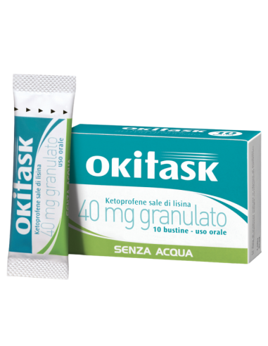 Okitask Orosolubile 10 Bustine 40mg