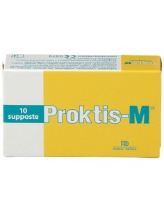 Proktis-M Supposte 10 Pezzi 2g