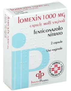 Lomexin 2 Capsule Molli Vaginali 1.000mg