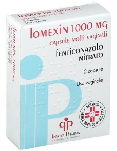 Lomexin 2 Capsule Molli Vaginali 1.000mg