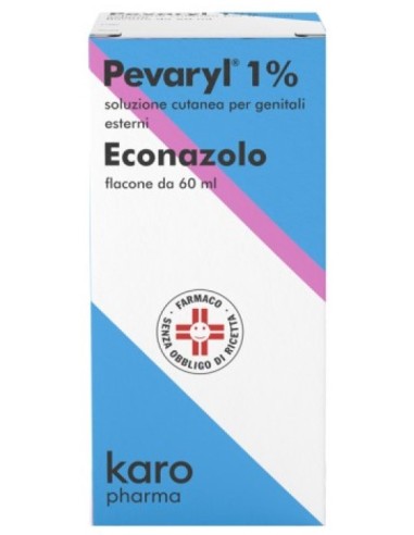 Pevaryl Soluzione Cutanea Ginecologica 60ml 1%