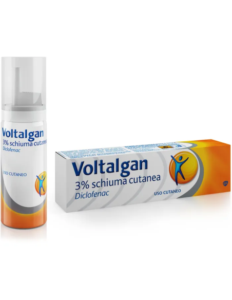 Voltalgan Antinfiammatorio Schiuma Cutanea 3% Distorsioni 50ml