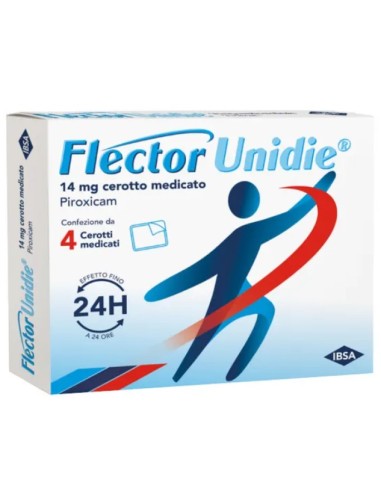 Flector Unidie 4 Cerotti Medicati 14mg