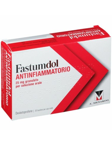 Fastumdol Antinfiammatorio 20 Buste 25mg