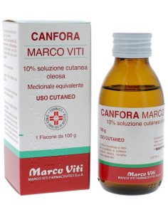 Canfora 10% Soluzione Cutanea Oleosa 100g