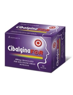 Cibalginafor 400mg 12 Bustine Granulato