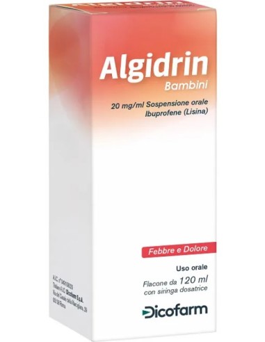 Algidrin Bambini Sospensione Orale 120ml/mg +...
