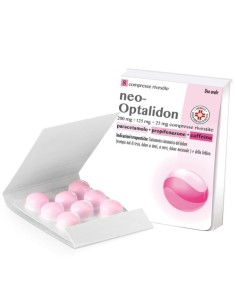 Neo-optalidon 8 Compresse Rivestite 200mg + 125mg + 25mg