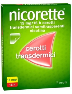 Nicorette 7 Cerotti Transdermici 15mg/16H