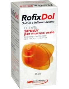 Rofixdol Infiammazione e Dolore Spray Mucosa Orale 15ml...