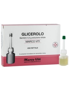 Glicerolo Bambini Marco Viti 6 Contenitori 4,5g