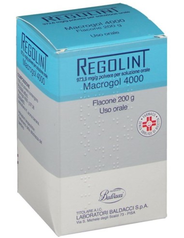 Regolint Polvere Uso Orale 200g 973,6mg/g