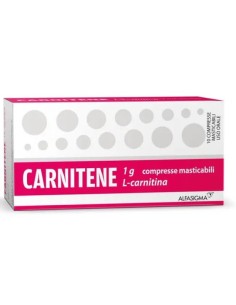 Carnitene 10 Compresse Masticabili 1g