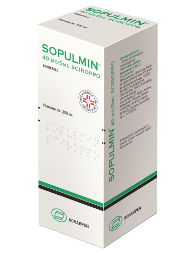 Sopulmin Sciroppo 200ml 0,8 g/100ml