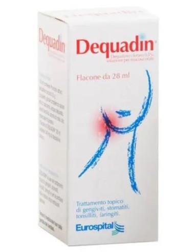 Dequadin Soluzione Mucosa 28ml 0,5%