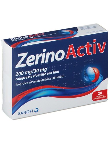 Zerinoactiv 20 Compresse 200mg + 30mg