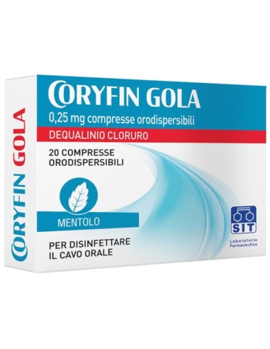 Coryfin Gola 20 Compresse 0,25mg