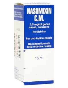 Nasomixin C.M. Gocce Nasali 15ml 2,5mg/ml