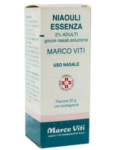 Marco Viti Niaouli Essenza Adulti Gocce Nasali...