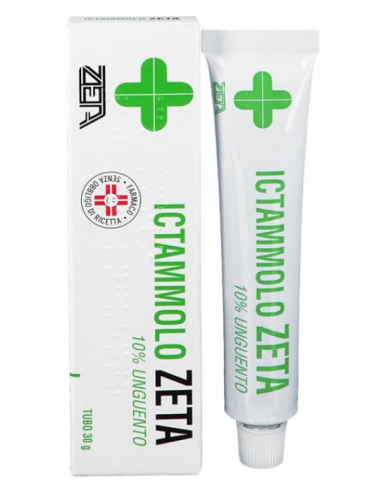 Ictammolo Zeta 10% Unguento Dermatologico 30g