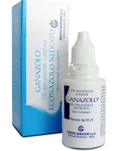 Ganazolo Emulsione Cutanea 30ml 1%