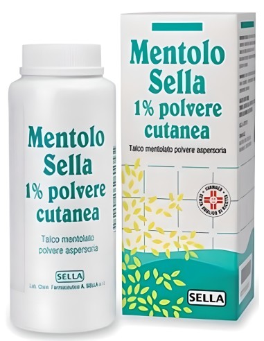 Mentolo Sella 1% Polvere Cutanea 100g