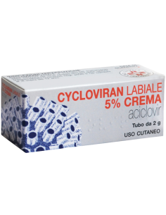 Cycloviran Labiale Crema 2g 5%