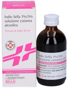 Iodio Sella Soluzione Cutanea 50ml 7% + 5%