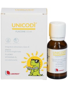 Unicodì Fluoro Zinco Vitamina D3 15ml