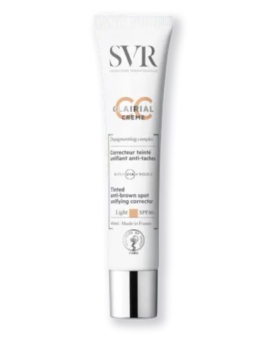 SVR Clairial CC Cream SPF50+ Light 40ml